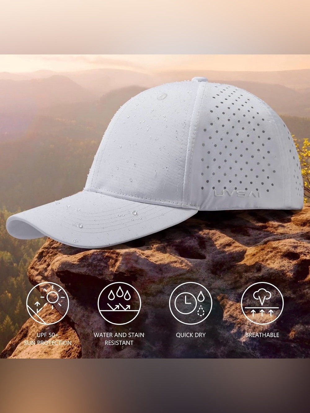 Classic Solid White Baseball Cap